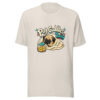 Pug Cuddles Daily Graphic Tee mockup 14