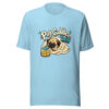 Pug Cuddles Daily Graphic Tee mockup 17