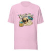 Pug Cuddles Daily Graphic Tee mockup 23