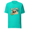Pug Cuddles Daily Graphic Tee mockup 3