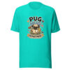 Pug Hug Department Heartbeat-20260629T082649Z Graphic Tee mockup 3