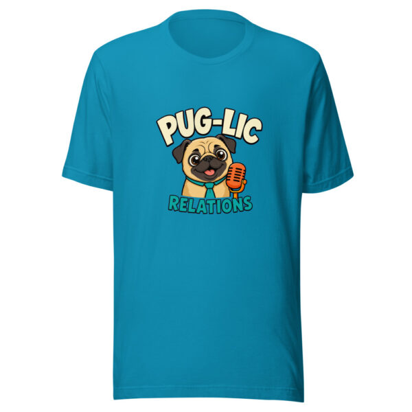 Pug-lic Relations Pug-lic-relations Graphic Tee mockup 2 Pug-lic Relations Pug-lic-relations Graphic Tee mockup 2