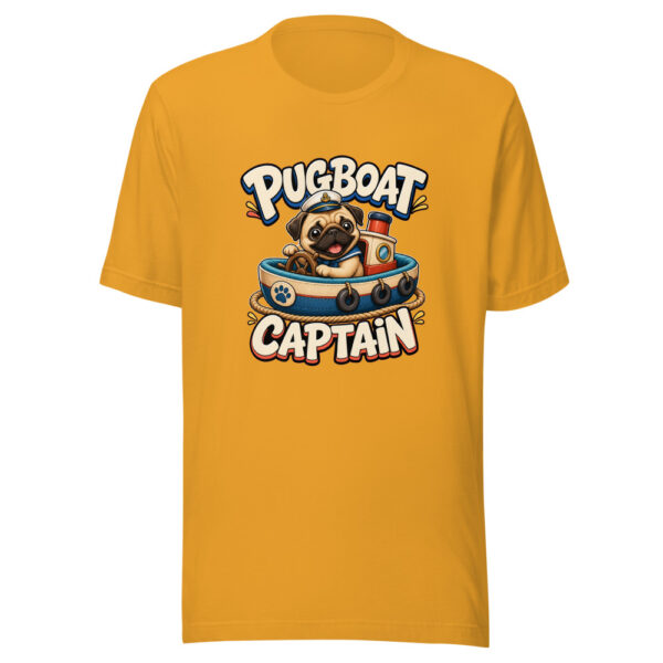 Pugboat Captain Graphic Tee front view