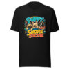 Puppy Snore Social Graphic Tee mockup 7