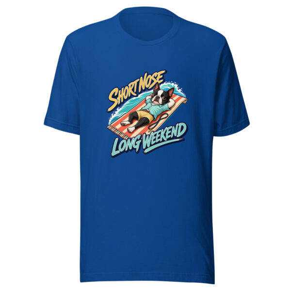 Short Nose Long Weekend Graphic Tee front view