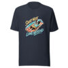 Short Nose Long Weekend Graphic Tee mockup 13