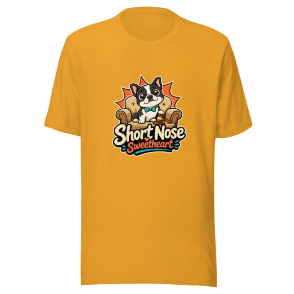 Short Nose Sweetheart Graphic Tee front view