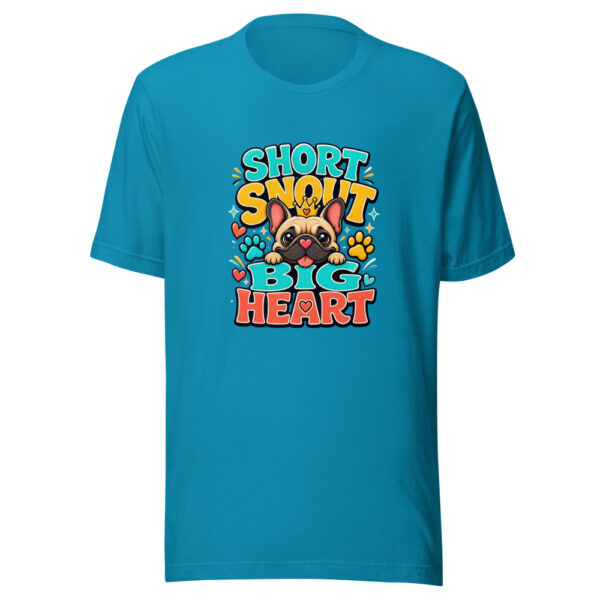 SHORT SNOUT BIG HEART Heartbeat-20260622-codex-fallback Graphic Tee mockup 2