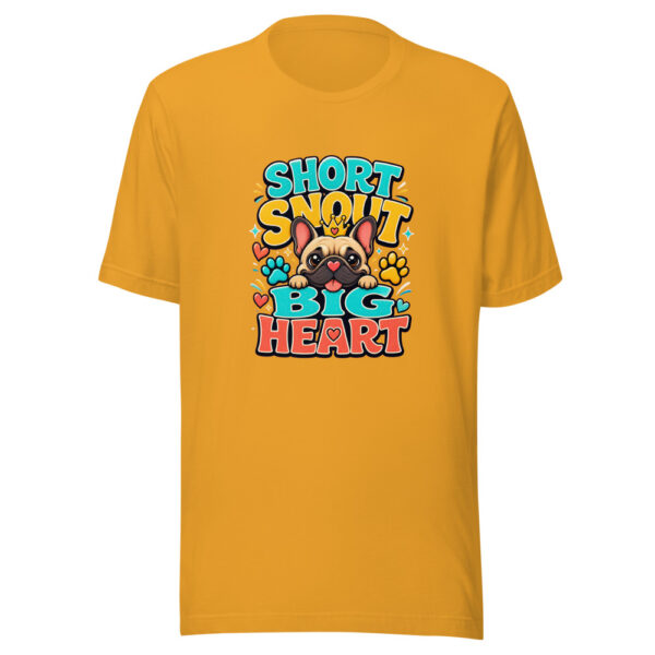 SHORT SNOUT BIG HEART Heartbeat-20260622-codex-fallback Graphic Tee mockup 3
