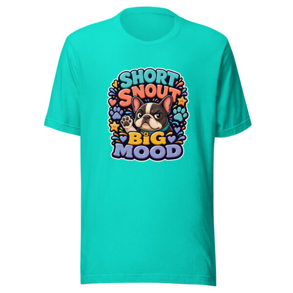 SHORT SNOUT BIG MOOD Heartbeat-20260623-codex-fallback Graphic Tee front view