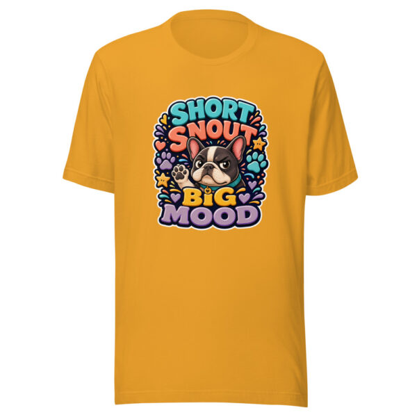 SHORT SNOUT BIG MOOD Heartbeat-20260623-codex-fallback Graphic Tee mockup 3