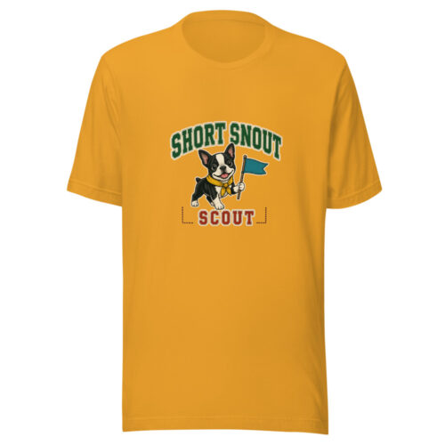 Short Snout Scout Short-snout-scout Graphic Tee front view