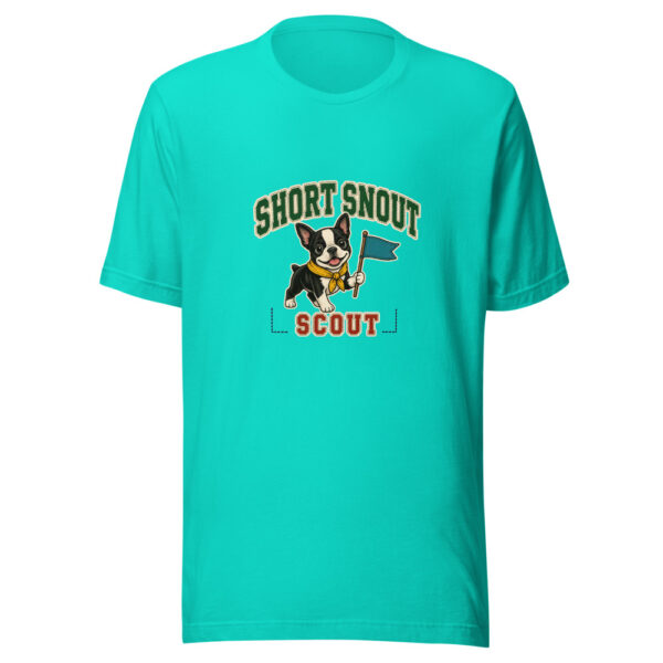 Short Snout Scout Short-snout-scout Graphic Tee mockup 3 Short Snout Scout Short-snout-scout Graphic Tee mockup 3
