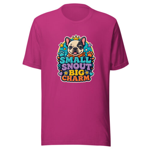 SMALL SNOUT BIG CHARM Heartbeat-20260622-codex-fallback Graphic Tee front view