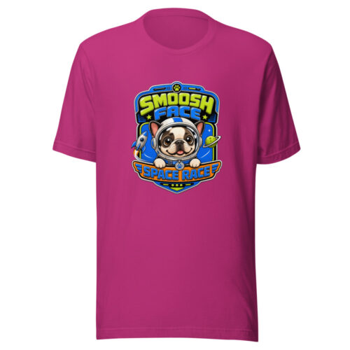 Smoosh Face Space Race Graphic Tee mockup 1 Smoosh Face Space Race Graphic Tee front view