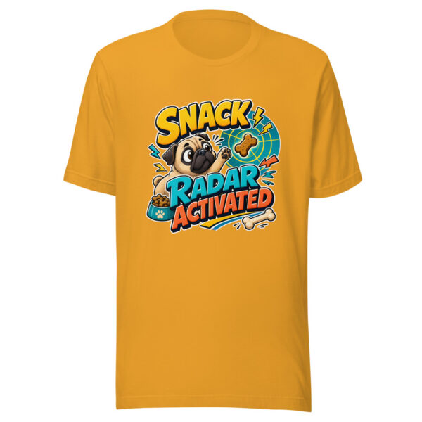 Snack Radar Activated Graphic Tee front view