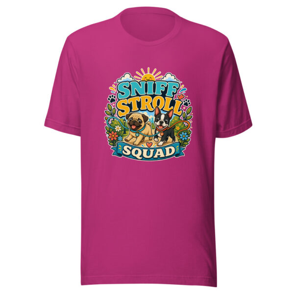 SNIFF STROLL SQUAD Heartbeat-20260623-codex-fallback Graphic Tee front view