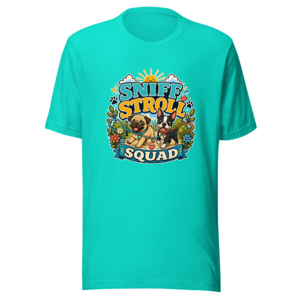 SNIFF STROLL SQUAD Heartbeat-20260623-codex-fallback Graphic Tee mockup 3