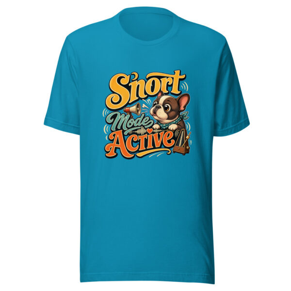 Snort Mode Active Graphic Tee mockup 2 Snort Mode Active Graphic Tee mockup 2