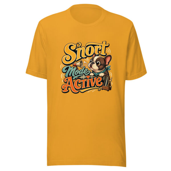 Snort Mode Active Graphic Tee mockup 3 Snort Mode Active Graphic Tee mockup 3