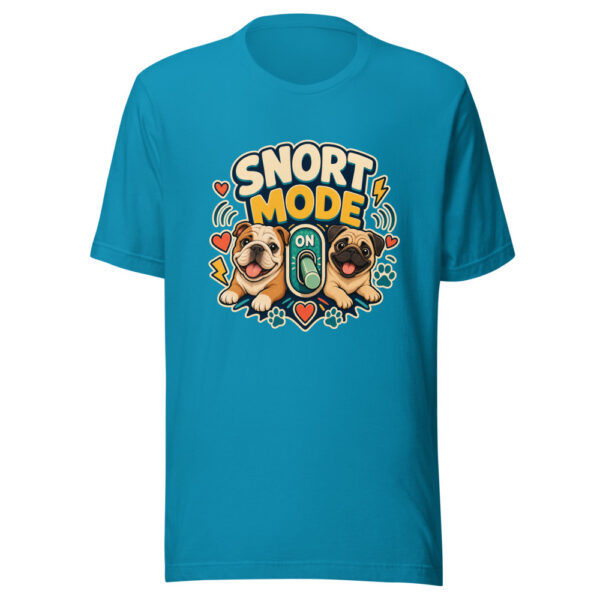 SNORT MODE ON Heartbeat-20260624-codex-fallback Graphic Tee front view