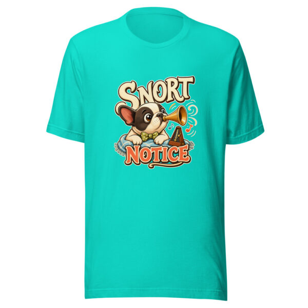 Snort Notice Graphic Tee front view