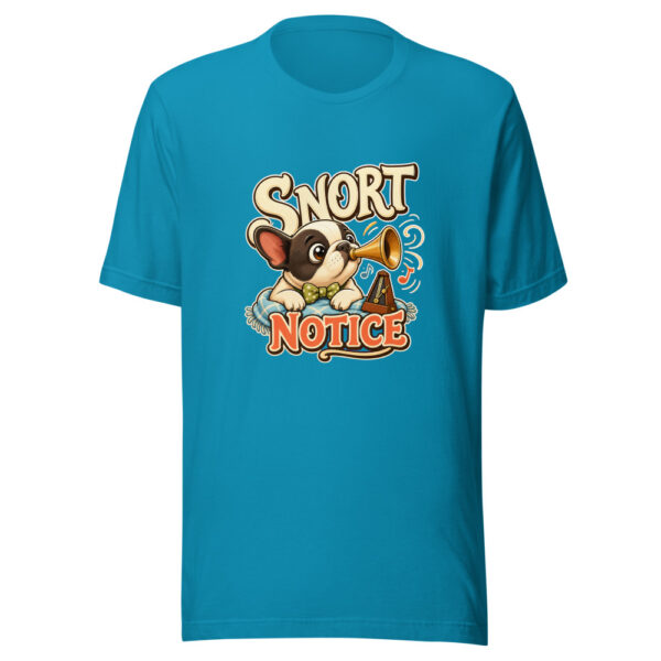 Snort Notice Graphic Tee mockup 2