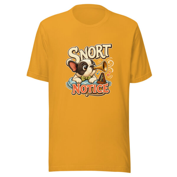 Snort Notice Graphic Tee mockup 3