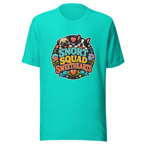 SNORT SQUAD SWEETHEARTS Heartbeat-20260622-codex-fallback Graphic Tee front view