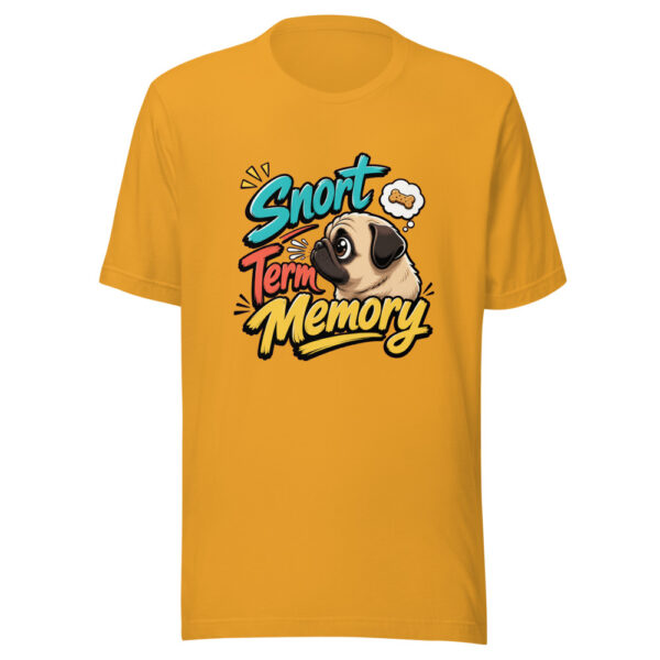 Snort Term Memory Graphic Tee mockup 2 Snort Term Memory Graphic Tee mockup 2