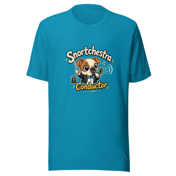 Snortchestra Conductor Graphic Tee mockup 2