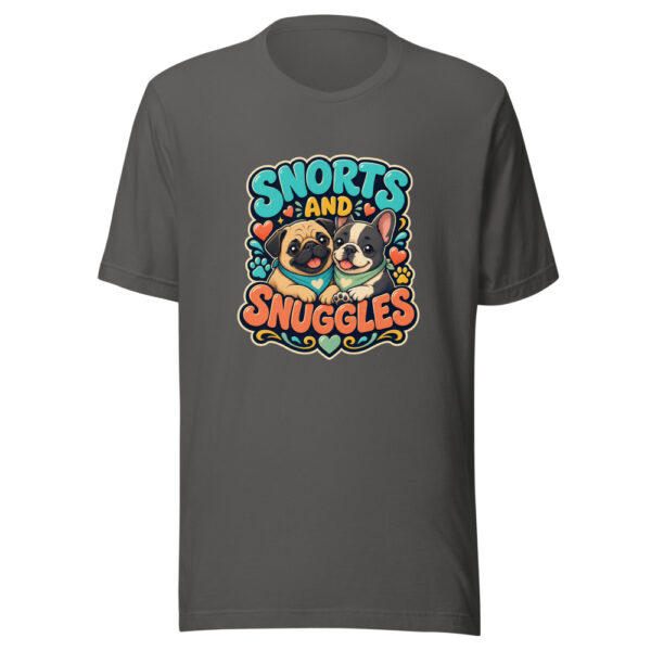 SNORTS AND SNUGGLES Heartbeat-20260624-codex-fallback Graphic Tee mockup 10