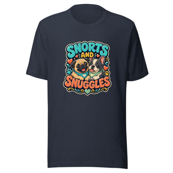 SNORTS AND SNUGGLES Heartbeat-20260624-codex-fallback Graphic Tee mockup 13