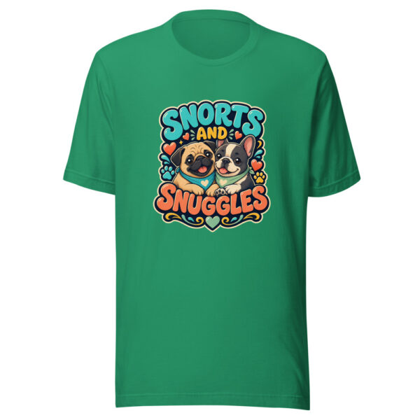 SNORTS AND SNUGGLES Heartbeat-20260624-codex-fallback Graphic Tee mockup 15