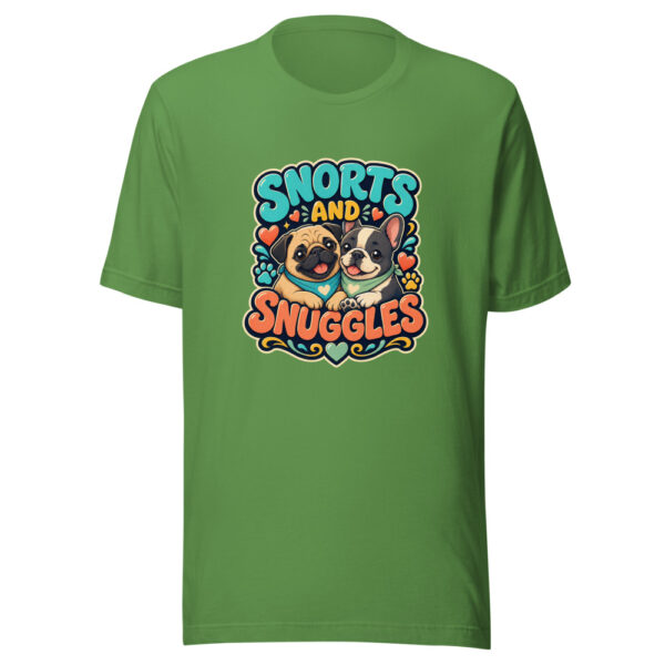 SNORTS AND SNUGGLES Heartbeat-20260624-codex-fallback Graphic Tee mockup 16