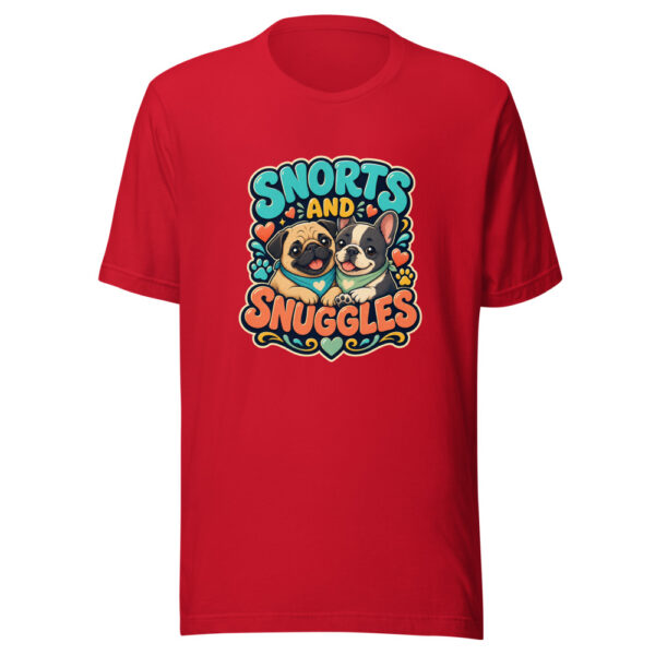 SNORTS AND SNUGGLES Heartbeat-20260624-codex-fallback Graphic Tee mockup 19