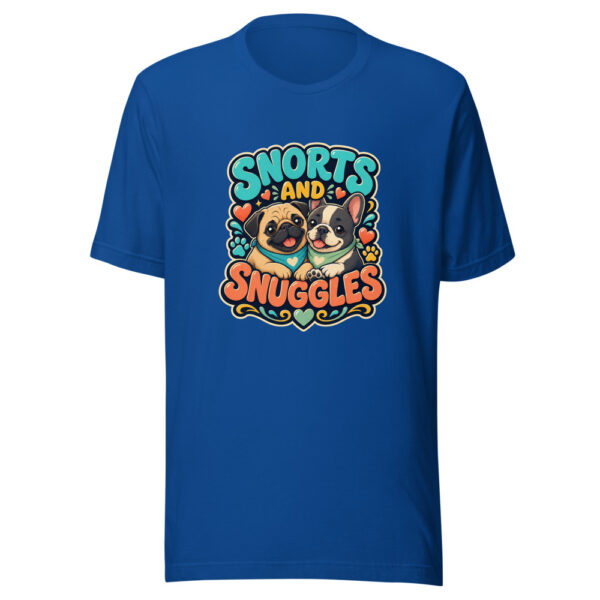 SNORTS AND SNUGGLES Heartbeat-20260624-codex-fallback Graphic Tee mockup 20