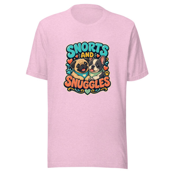 SNORTS AND SNUGGLES Heartbeat-20260624-codex-fallback Graphic Tee mockup 23