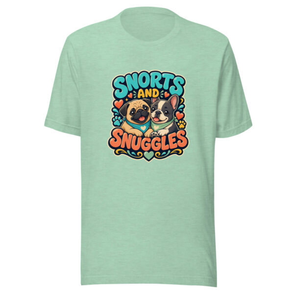 SNORTS AND SNUGGLES Heartbeat-20260624-codex-fallback Graphic Tee mockup 24