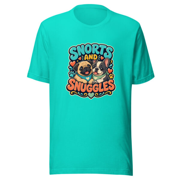 SNORTS AND SNUGGLES Heartbeat-20260624-codex-fallback Graphic Tee mockup 3