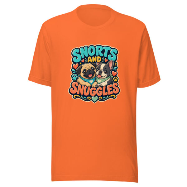 SNORTS AND SNUGGLES Heartbeat-20260624-codex-fallback Graphic Tee mockup 5