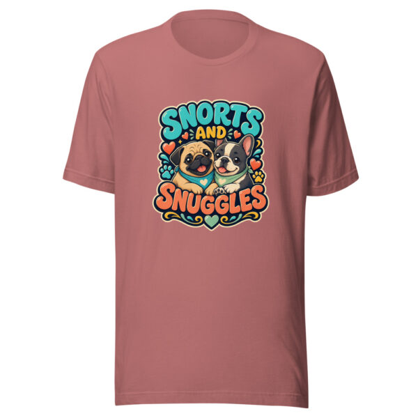 SNORTS AND SNUGGLES Heartbeat-20260624-codex-fallback Graphic Tee mockup 6