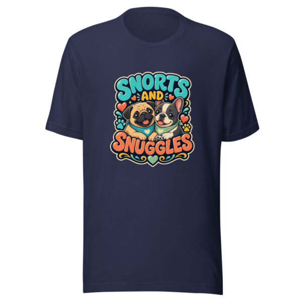 SNORTS AND SNUGGLES Heartbeat-20260624-codex-fallback Graphic Tee mockup 9