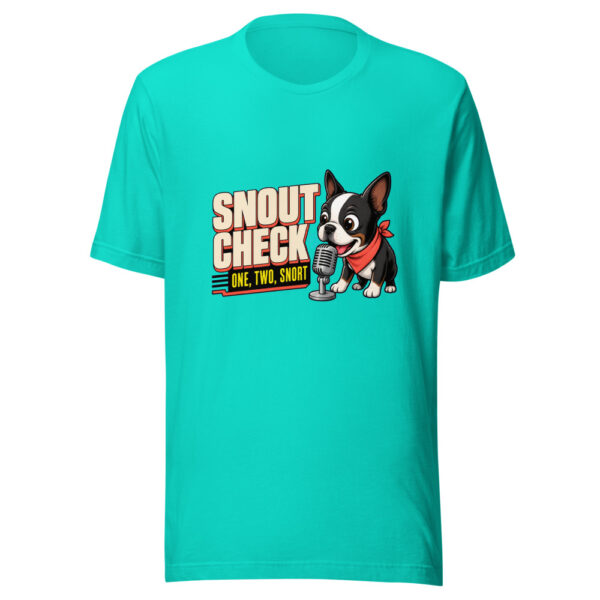 Snout Check — One, Two, Snort Snout-check-one-two-snort Graphic Tee mockup 3 Snout Check — One, Two, Snort Snout-check-one-two-snort Graphic Tee mockup 3