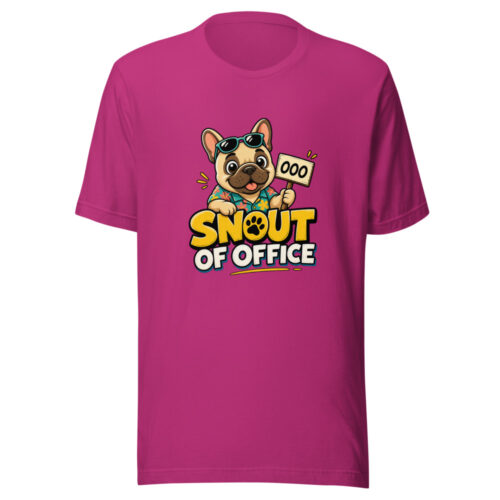 Snout Of Office Graphic Tee mockup 1 Snout Of Office Graphic Tee front view