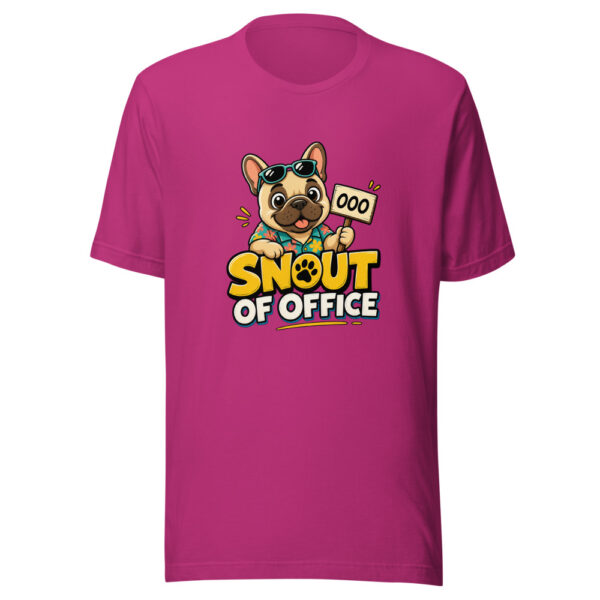 Snout Of Office Graphic Tee front view