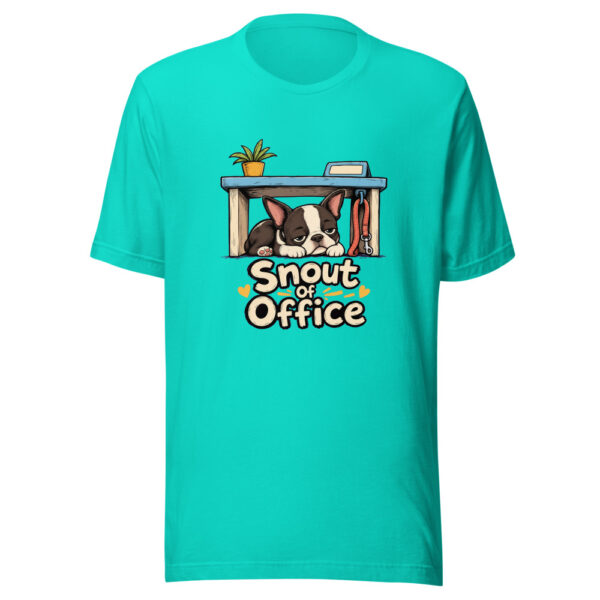 Snout Of Office Graphic Tee mockup 1 Snout Of Office Graphic Tee front view