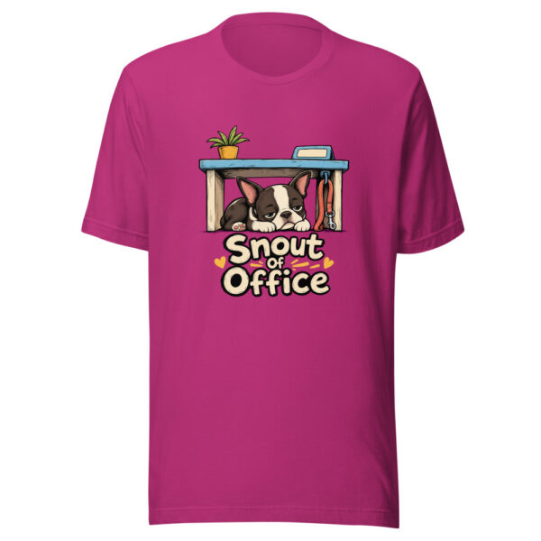 Snout Of Office Graphic Tee mockup 4 Snout Of Office Graphic Tee mockup 4
