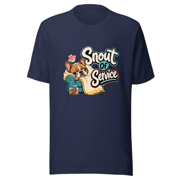 Snout Of Service Graphic Tee mockup 9