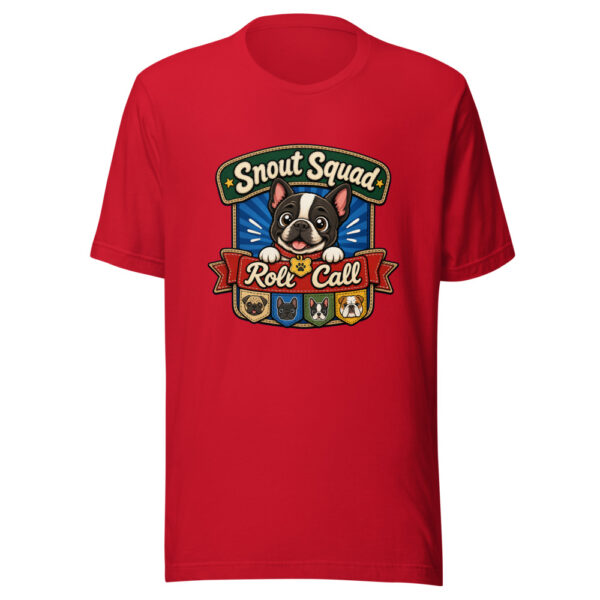Snout Squad Roll Call Graphic Tee mockup 20 Snout Squad Roll Call Graphic Tee mockup 20
